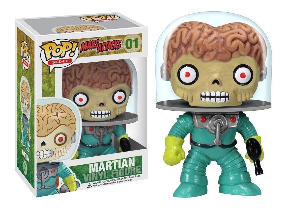 Funko pop mars attack figure figura collector toy
