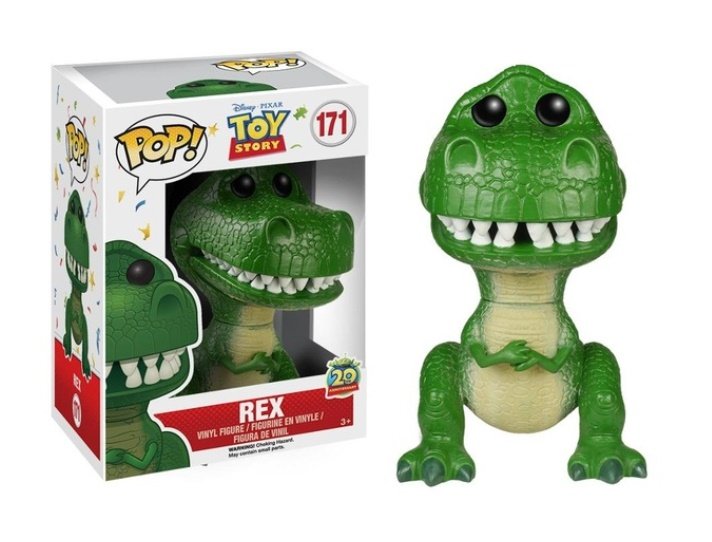 Funko pop toy story rex figure figura collector toy