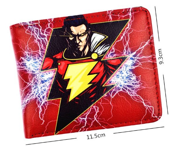 Shazam dc comics cartera billetera wallet collector