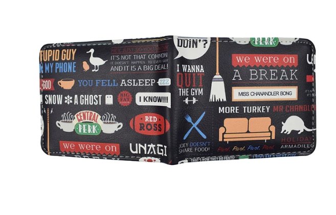 Friends serie film eeuu united states cartera billetera wallet collector