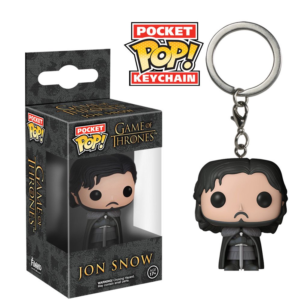 Funko pop key chain llavero game of thrones jon snow figure figura collector toy