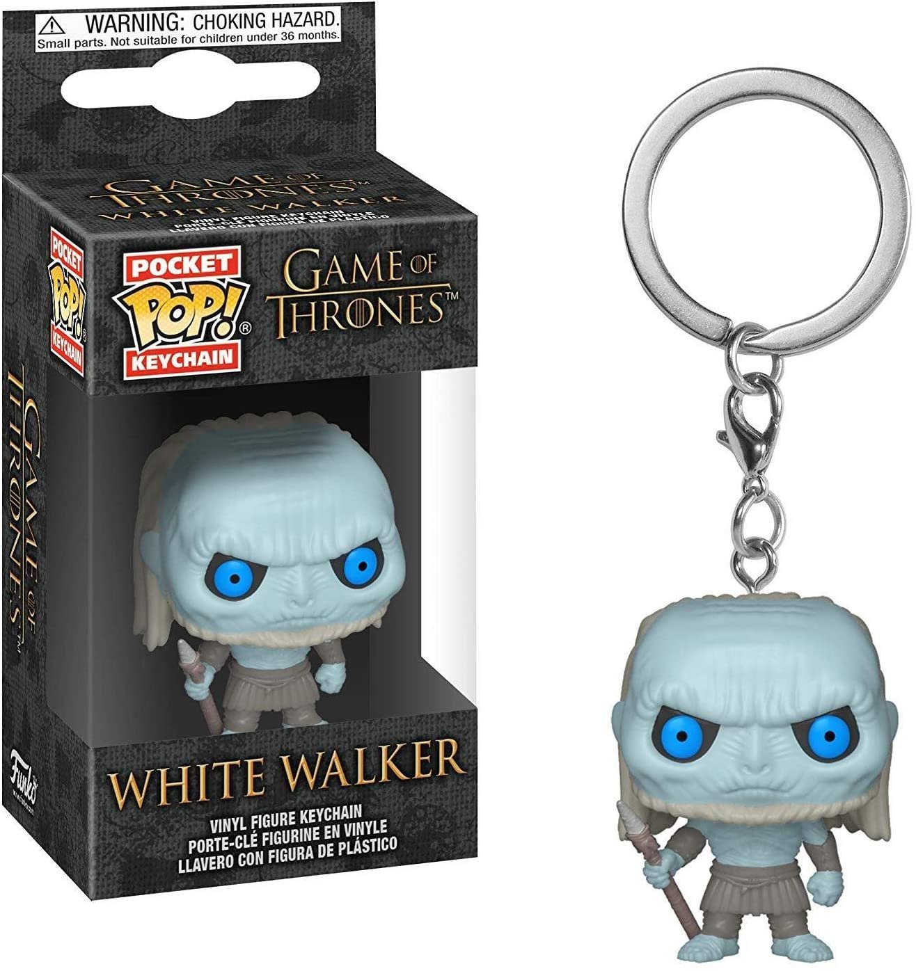 Funko pop key chain llavero game of thrones white walker figure figura collector toy