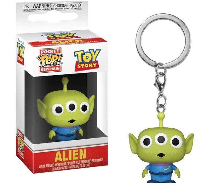 Funko pop key chain llavero toy story alien figure figura collector toy