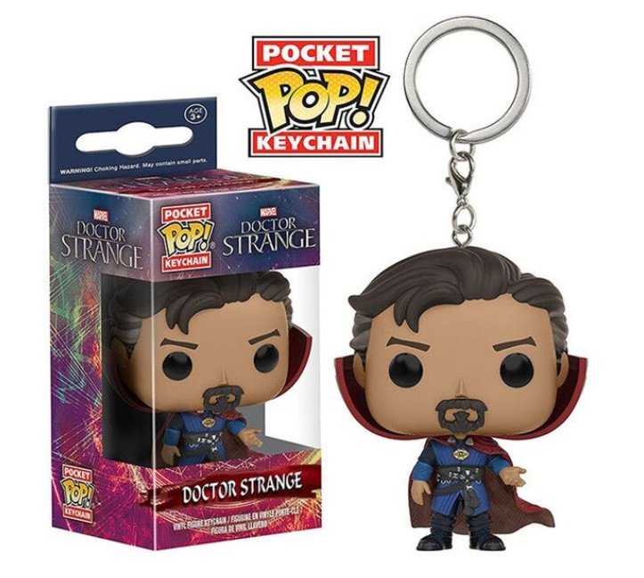 Funko pop key chain llavero the avengers doctor strange marvel figure figura collector toy