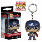 Funko pop key chain llavero the avengers captain america marvel figure figura collector toy