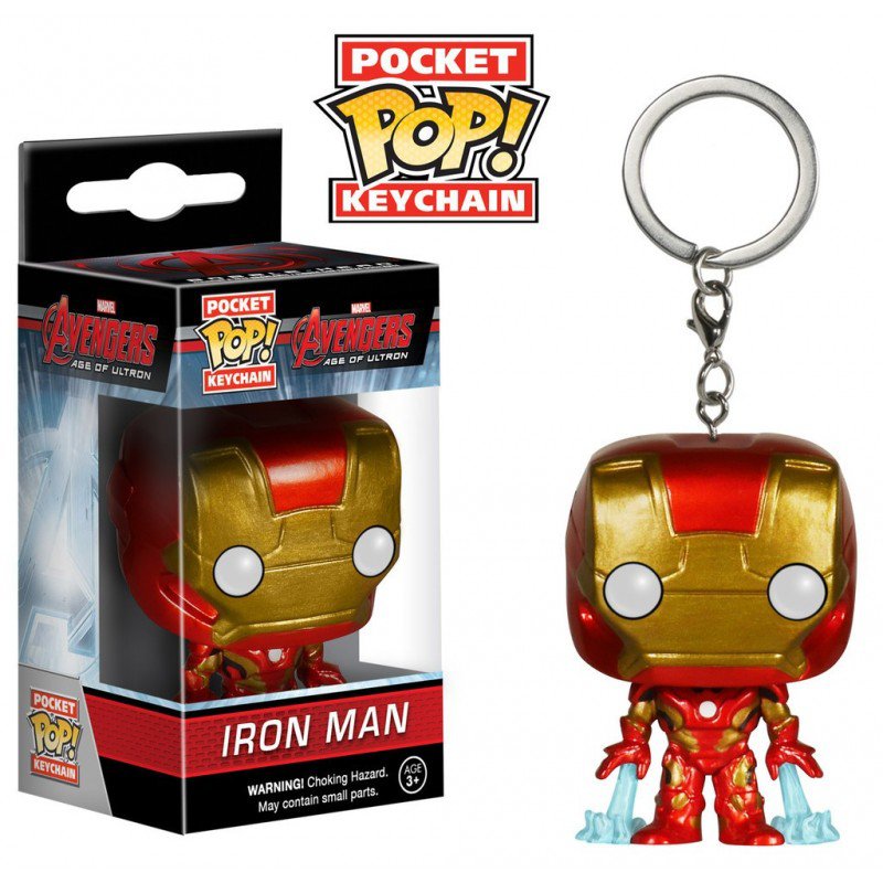 Funko pop key chain llavero the avengers iron man marvel figure figura collector toy