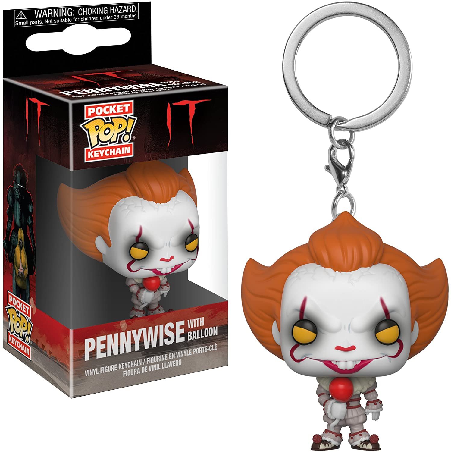 Funko pop key chain llavero it pennywise figure figura collector toy