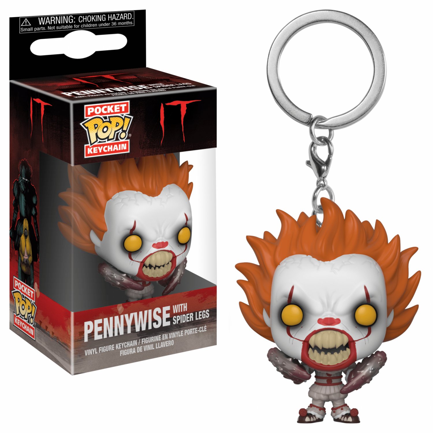 Funko pop key chain llavero it pennywise figure figura collector toy