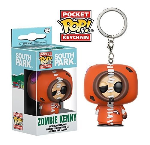 Funko pop key chain llavero south park zombie kenny figure figura collector toy