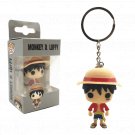 Funko pop key chain llavero one piece monkey d luffy figure figura collector toy