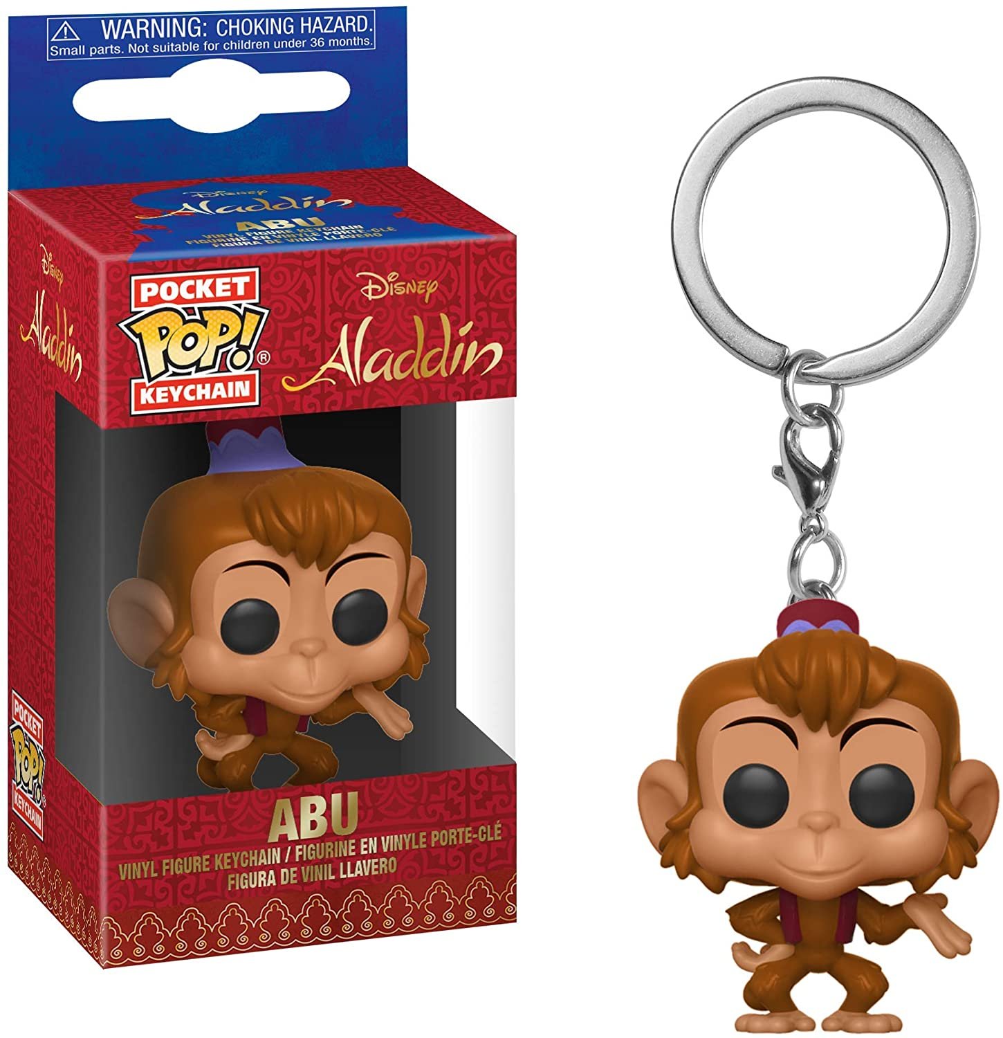 Funko pop key chain llavero aladdin figure figura collector toy