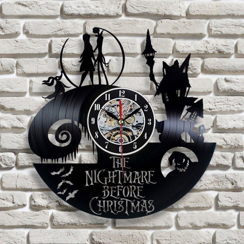The nightmare before christmas jack skelligton pesadilla antes de navidad wall clocks watch