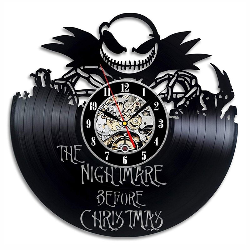 The nightmare before christmas jack skelligton pesadilla antes de navidad wall clocks watch