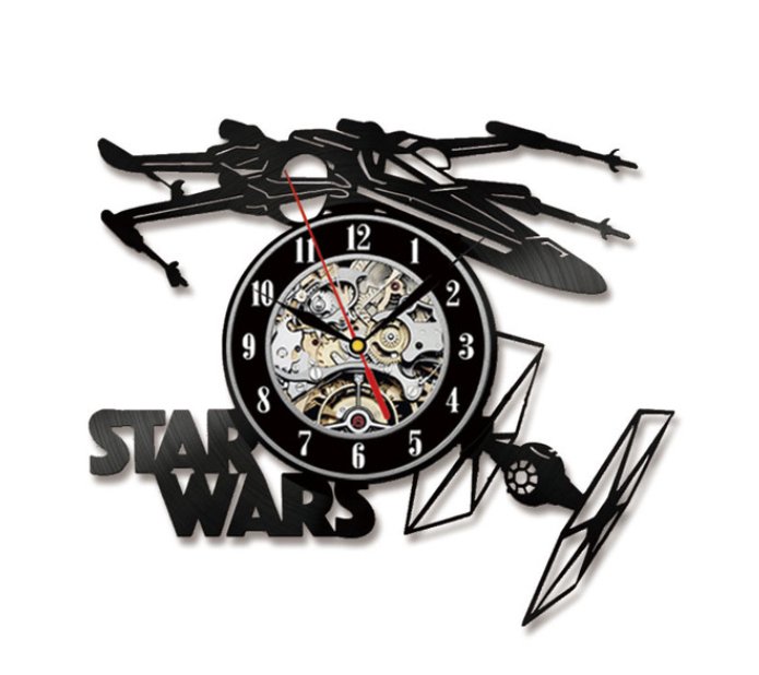 Star wars film movie wall clocks watch