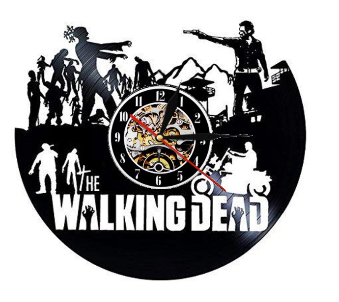 The walking dead film movie wall clocks watch