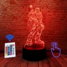 The avengers los vengadores marvel lamp 3d usb 7 colors rotation