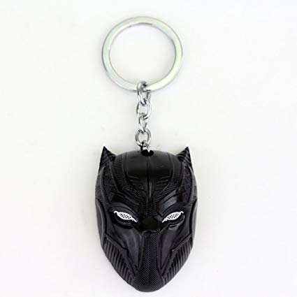 The avengers marvel black panther key chain llavero film serie