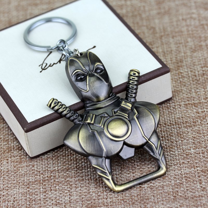 The avengers marvel deadpool key chain llavero film serie