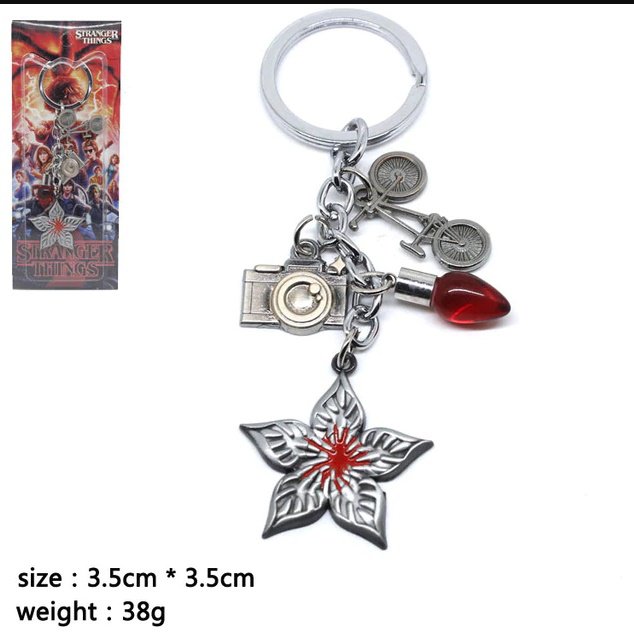 Stranger things key chain llavero film serie