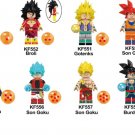 Lego compatible dragon ball z anime manga pack toy toys juguetes compatible 8 units kids