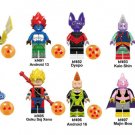 Lego compatible dragon ball z anime manga pack toy toys juguetes compatible 8 units kids