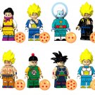 Lego compatible dragon ball z anime manga pack toy toys juguetes compatible 8 units kids