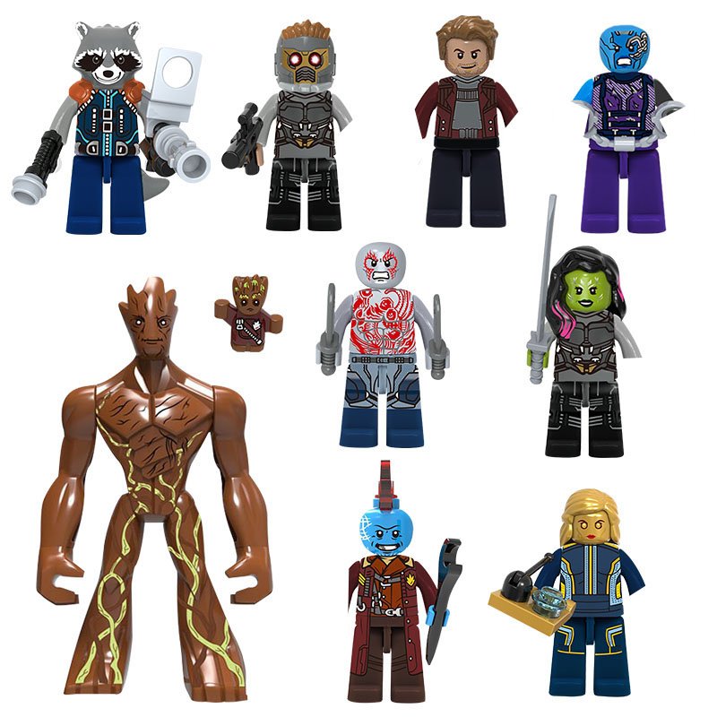 Lego compatible the avengers marvel pack toy toys juguetes compatible guardians of the galaxy