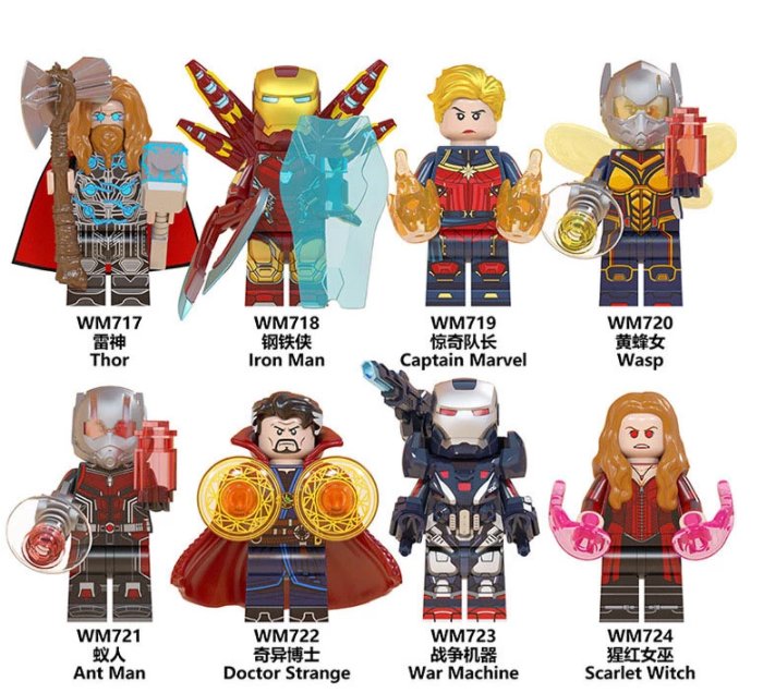 Lego compatible the avengers marvel pack toy toys juguetes compatible kids