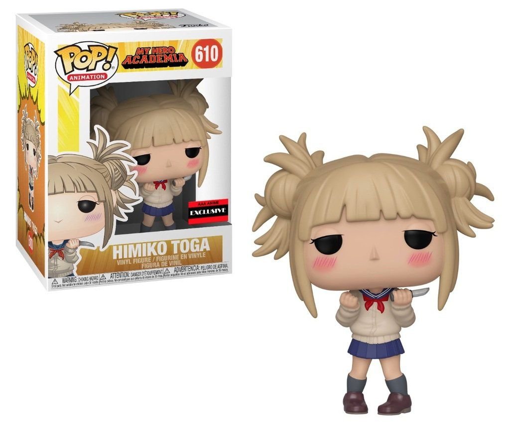 Funko pop my hero academia himiko toga figure figura collector toy