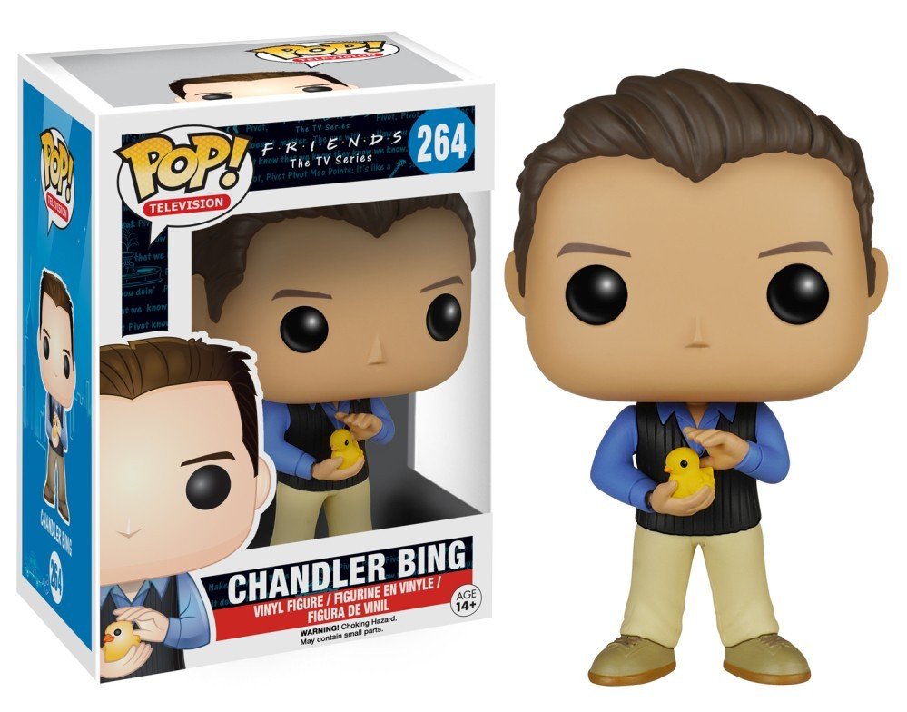 Funko pop the tv series friends chandler bing figure figura collector toy