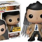 Funko pop castiel hot topic supernatural sobrenatural figure figura collector toy