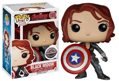 Funko pop the avengers black widow viuda negra los vengadores figure figura collector toy
