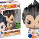 Funko pop vegeta eating noodles dragon ball z figure figura collector toy