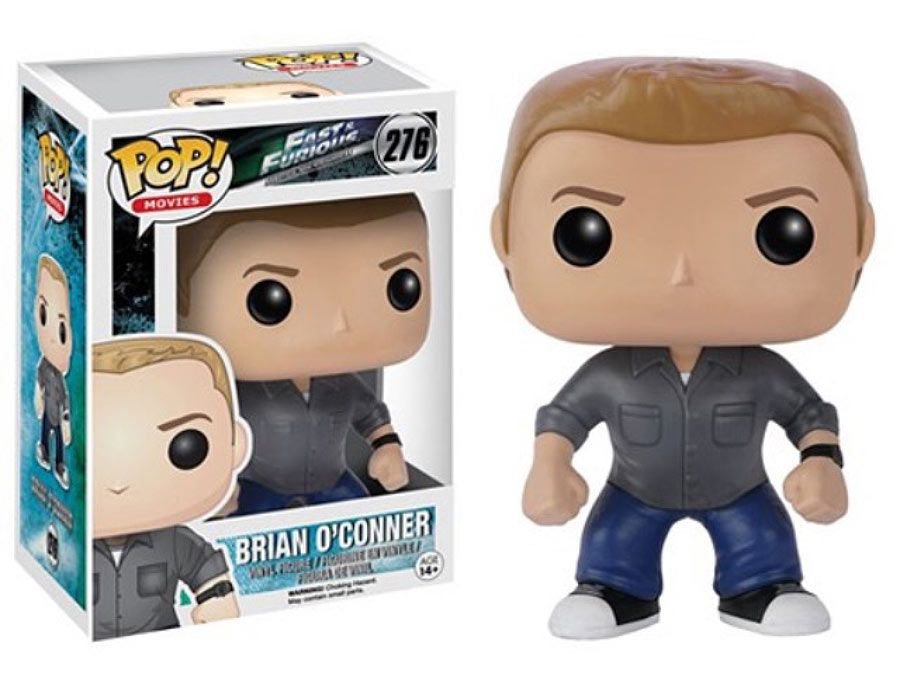 Funko pop brian o'conner 276 figure figura collector toy fast and forious rapido y furioso