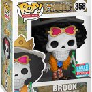 Funko pop one piece brook 358 fall convention figure figura toy toys