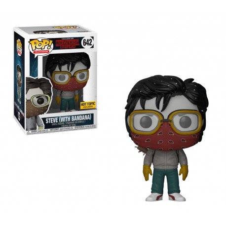 Funko pop stranger things steve with bandana 642 figure figura toy toys