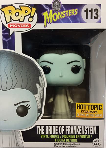 Funko pop monster the bride of frasnkenstein 113 figure figura toy toys