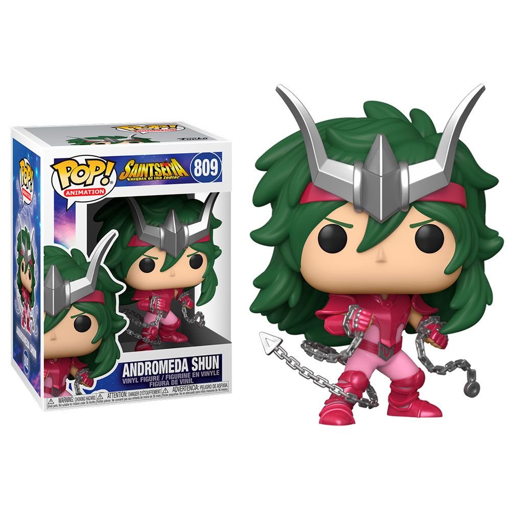 Funko pop saint seiya knight of the zodiac andromeda shun 809 figure figura toy toys