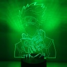 Naruto anime manga lamp 3d usb 7 colors rotation