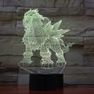 Pokemon go  anime manga lamp 3d usb 7 colors rotation