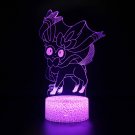 Pokemon go  anime manga lamp 3d usb 7 colors rotation
