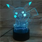 Pokemon go  anime manga lamp 3d usb 7 colors rotation
