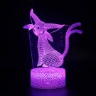 Pokemon go  anime manga lamp 3d usb 7 colors rotation