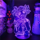 My hero academia anime manga lamp 3d usb 7 colors rotation