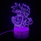 Dragon ball z goku vegeta ... anime manga lamp 3d usb 7 colors rotation