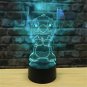 Lilo & stitch disney anime manga lamp 3d usb 7 colors rotation