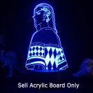 Mikey Tokyo Revengers anime manga lamp 3d usb 7 colors rotation