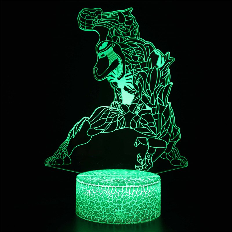 The avengers lamp 3d usb 7 colors rotation marvel los vengadores thor captain america iron man ...