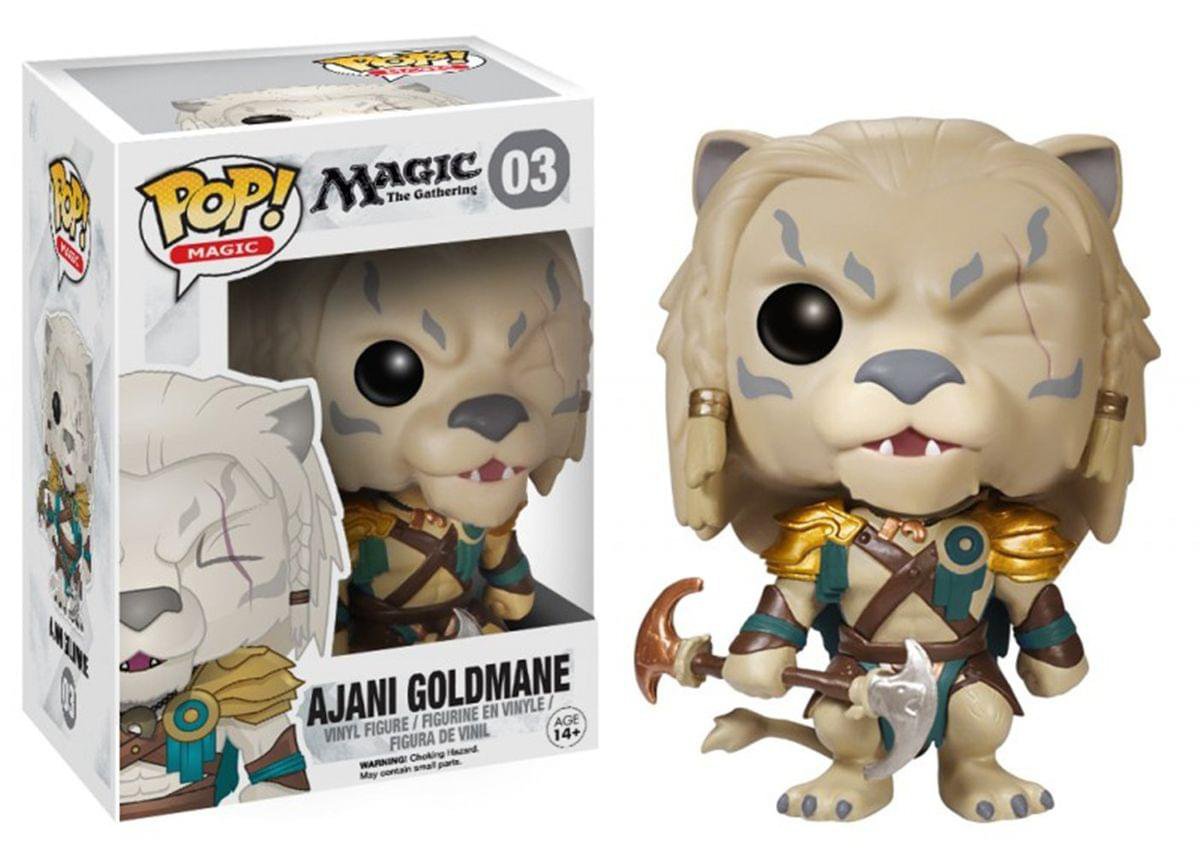 Funko pop magic the gathering ajani goldmane 03 figure figura toy toys