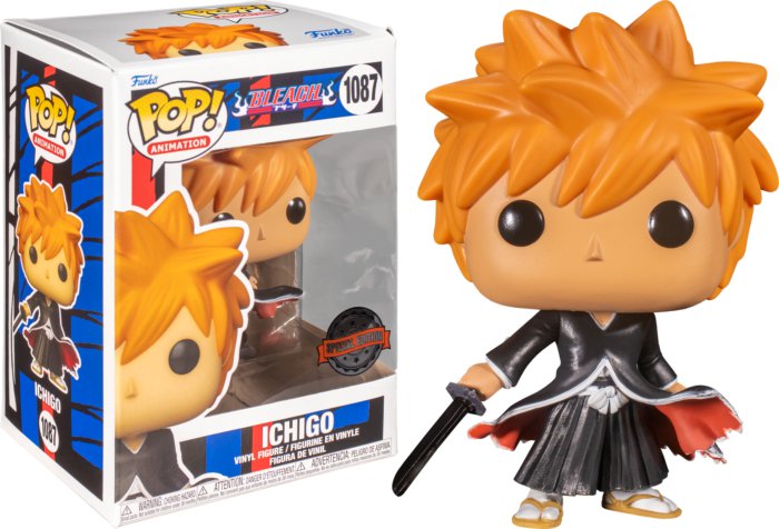 Funko pop bleach ichigo 1087 figure figura toy toys